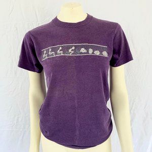 Vintage Rock n Roll Purple T-Shirt